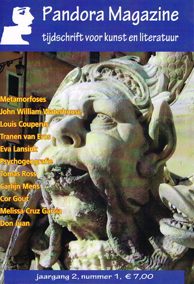 Pandora Magazine is een tijdschrift voor kunst en literatuur vanuit een Haags perspectief Pandora Magazine is een tijdschrift voor kunst en literatuur vanuit een Haags perspectief