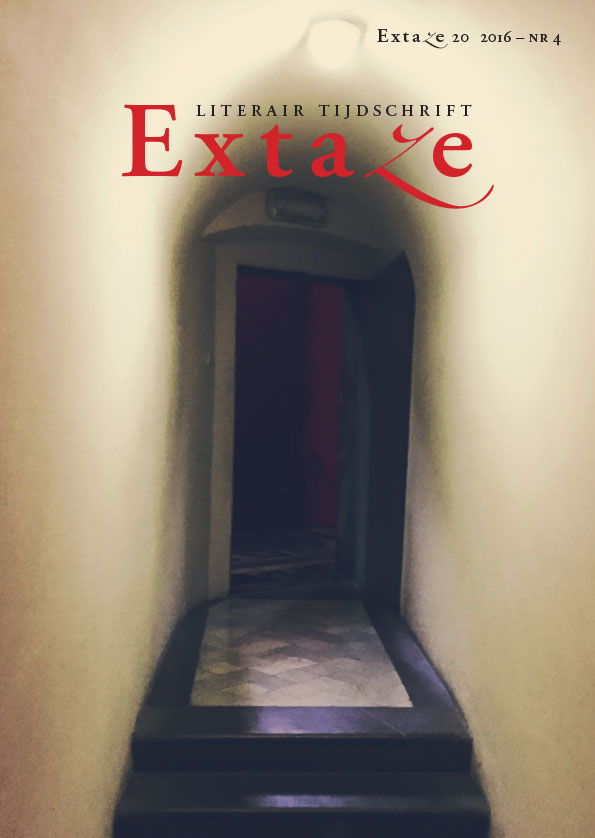 Cover Literair tijdschrift Extaze 20