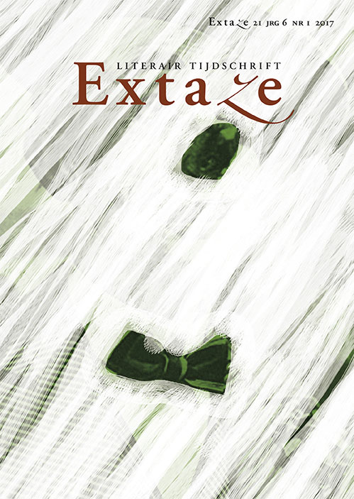 Cover Literair tijdschrift Extaze 21