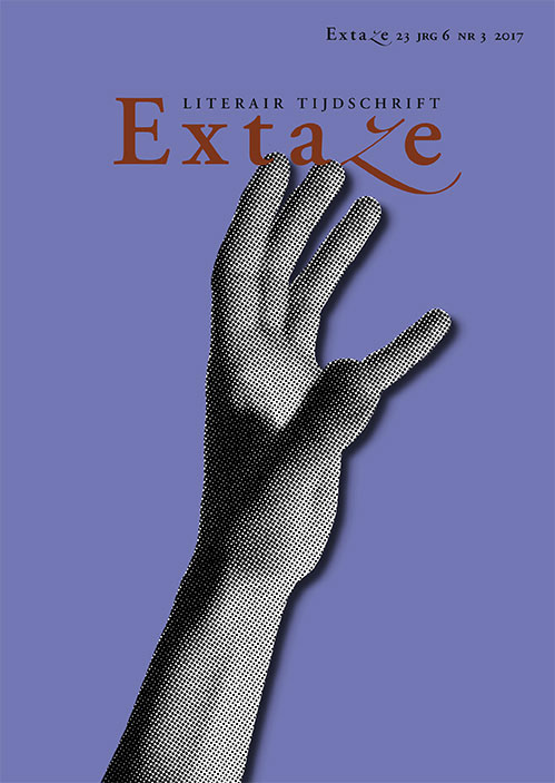 Cover Literair tijdschrift Extaze 23