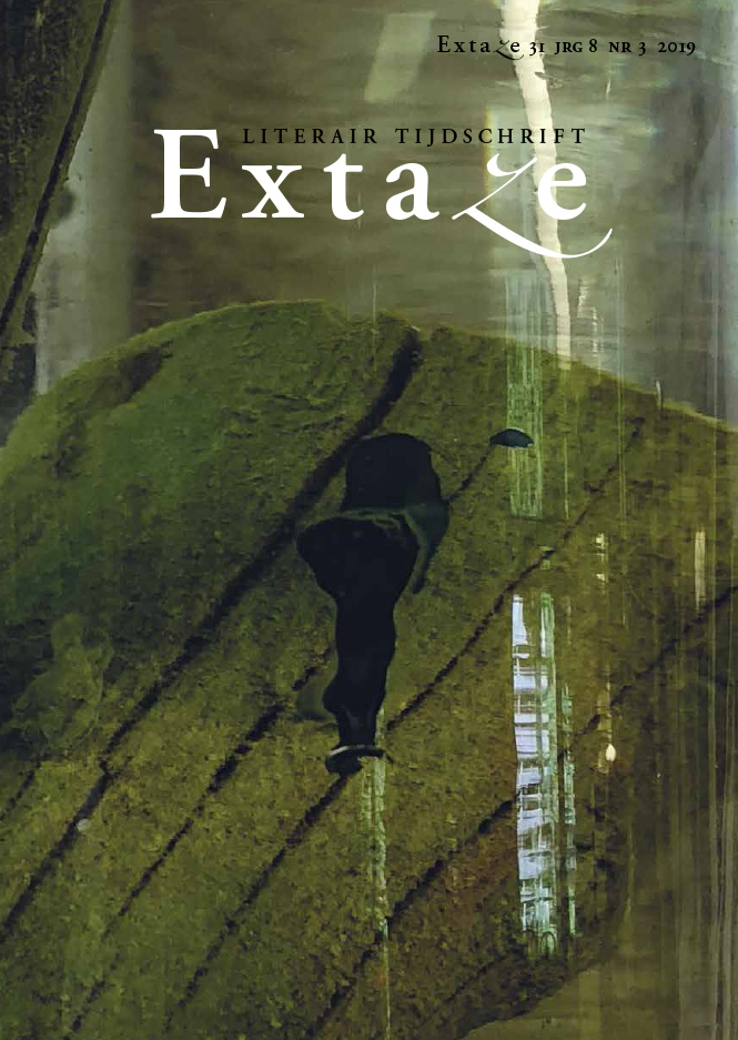 Cover Literair tijdschrift Extaze 28